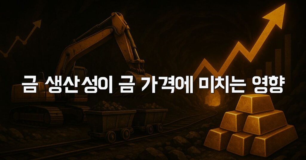 금 생산성이 금 가격에 미치는 영향