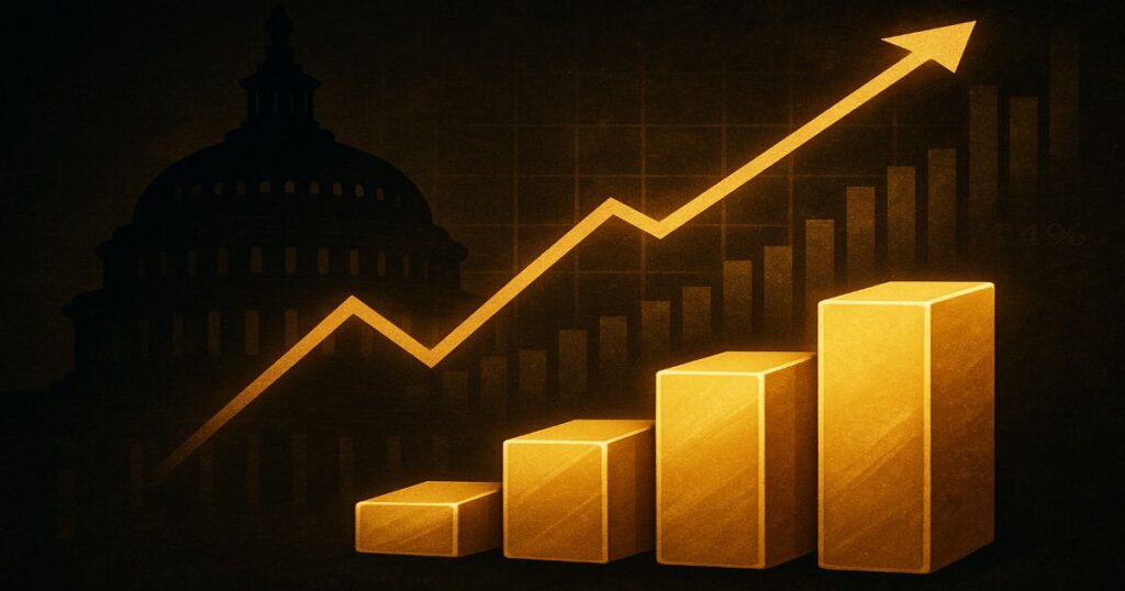 米国、政府シャットダウン終了の採決を前に金価格が上昇