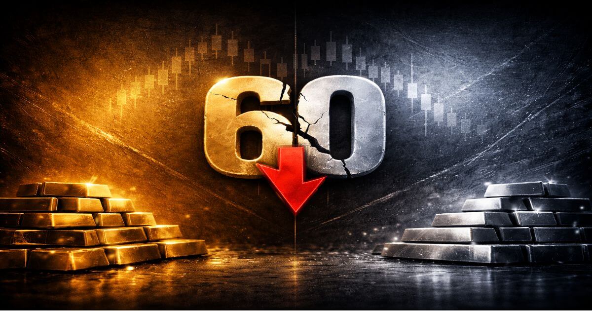 [URGENT] Gold-Silver Ratio Breaks Below 60!