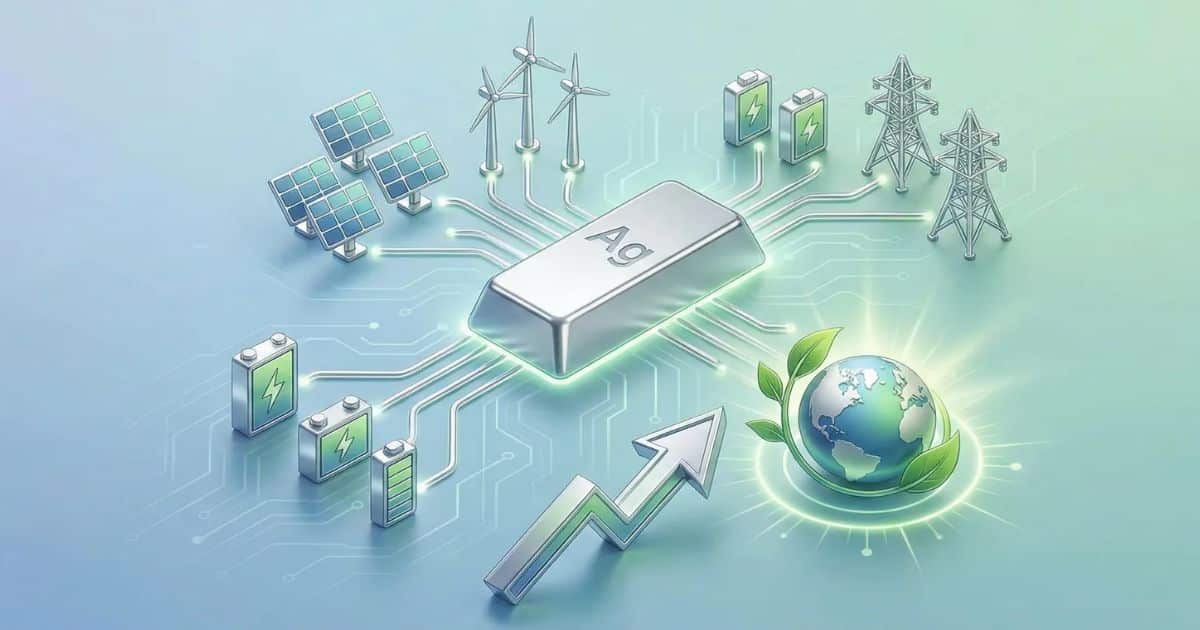 그린 에너지 경제 은 수요: 연 7조 달러 시대, 은 수요 폭발의 서막