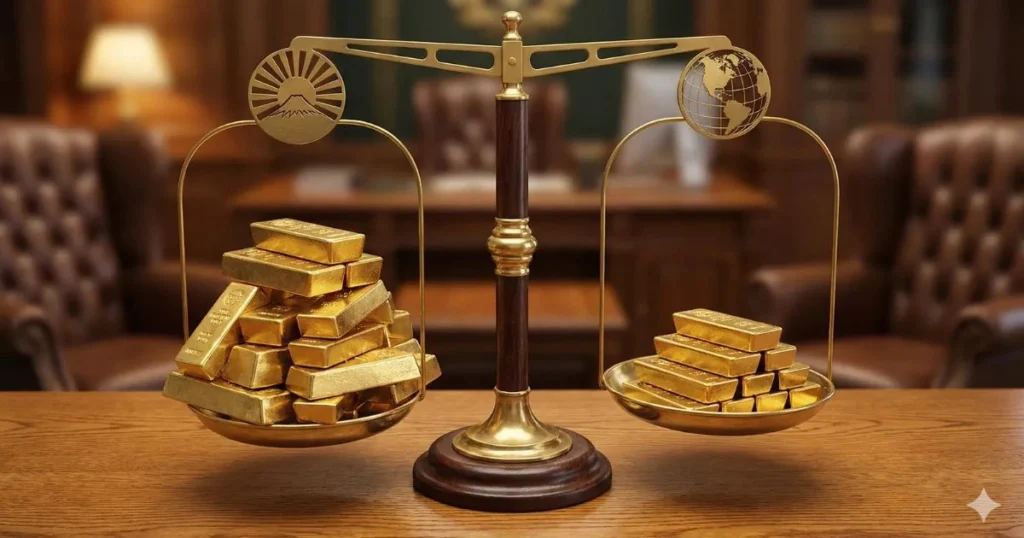 金価格プレミアム、日本で金が高価に取引される現象