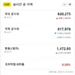 금시세 1돈 가격, 2026년 1월 16일